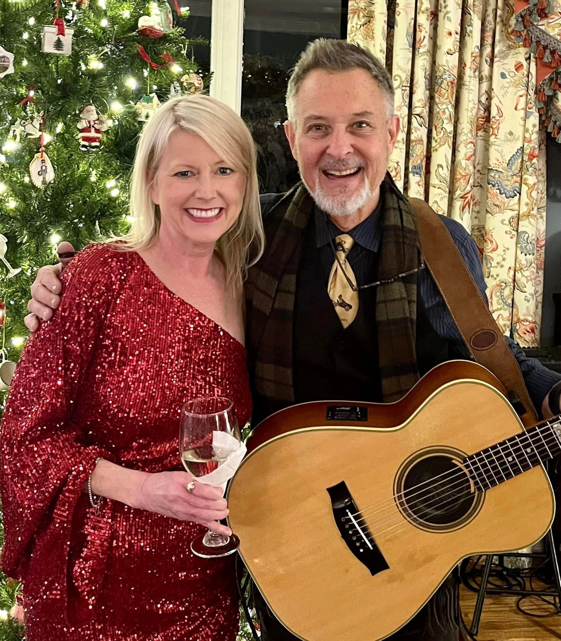Craig Gleason at holiday party