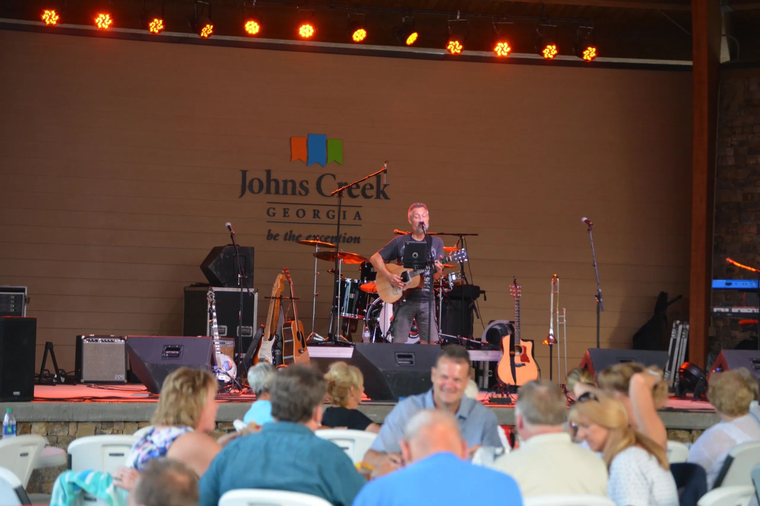 Craig Gleason performing at Johns Creek Georgia